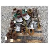 Assorted parts,  Row 6