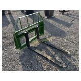JD 48ï¿½ Kivel pallet fork attachments      ME