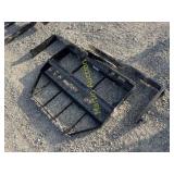 48' Kivel pallet fork attachments, 3500# cap    ME