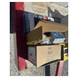 Penny wrappers, coax cable ends, misc parts