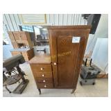 Wooden Cabinet on wheels