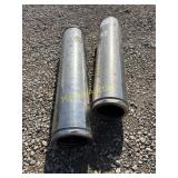 Entertec 6' X 3' Triple wall flue pipe
