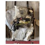 Flat of miscellaneous parts