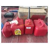 4 Gas Cans