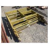 2-sections Of Scaffold With Braces