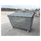 Galvanized Garbage Dumpster