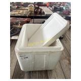 Heavy duty styrofoam cooler