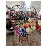 Red Heart shaped plant stand