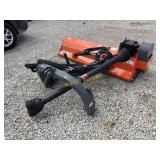 6' TechMaxx Flail ditch bank mower
