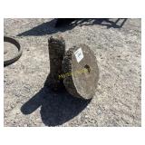 Cement Rock Bird Bath