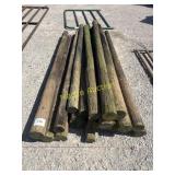 6' X 8' Treated Fence Posts (21)