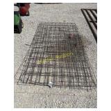 8' X 52' Cattle Steel Panels (3), 6' x 52' (1)
