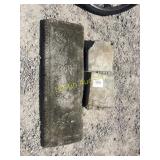 14' X 40' Stone Bench