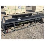 Mower King 72' skid steer tiller  +   ROW 3