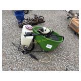 John Deere seed spreader &