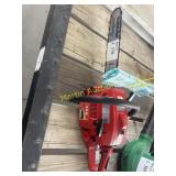 Chain saw, runs, 47.9 cc 18' bar