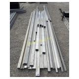 Metal frame for solar panels