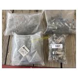 Solar panel mounting hardware