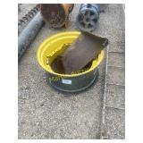 Yellow Tire Round For Fire Pit