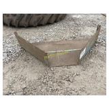 Schute for back of grain truck