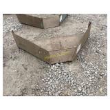 Schute for back of grain truck