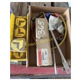 Flat of nuts and bolts, Cummins fuel pumps,