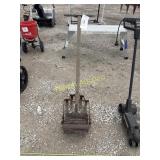 Antique push cultivator