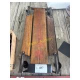 Vintage garage creeper