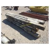 14 Vintage porch posts