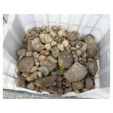 Tote of landscape rock