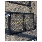 Black gate 5' x 42'