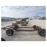 Antique vehicle frame for parts