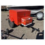 1978 Assembled enclosed motorcycle trailer   IST
