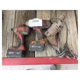 Milwaukee Impacts (2)  & drill  RWX