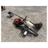 Weedeater & electric chainsaw,