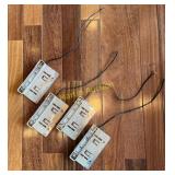 LED low voltage landscape seating downlighting