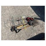 Potato Forks, Spade, Horse Shoes,