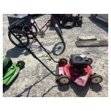 Homelite 20' briggs-straton Alum deck push mower