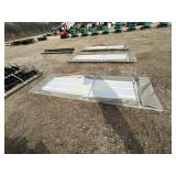 Approx. 20-10' sheets of metal siding +