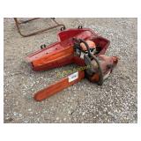 2 Chain Saws With Case