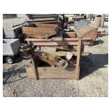 Antique soybean cleaner