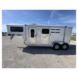 2001 Silver Star 910 GN2 Horse trailer   VUT