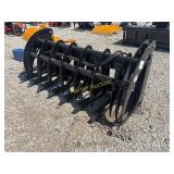 Skid steer curved log grabber  CLG72  +