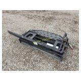 Skid steer side shift forks  + ROW 5