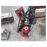 Snap on electric pressure washer and creeper