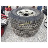 Two Goodyear Wrangler 265/75r16
