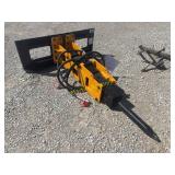 Skid steer concrete braker  P680   +
