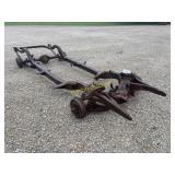 Antique vehicle frame for parts