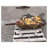 Indeco HP750 Concrete Breaker, excavator mount, +