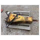 Indeco HP750 Concrete Breaker, excavator mount, +